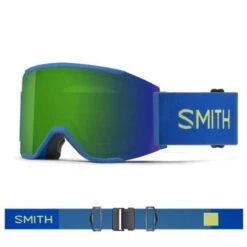 Smith Squad MAG Goggle -Ski Equipment Sale SMI SQUAD MAG electric blue sun grn mir M0043199X99MK