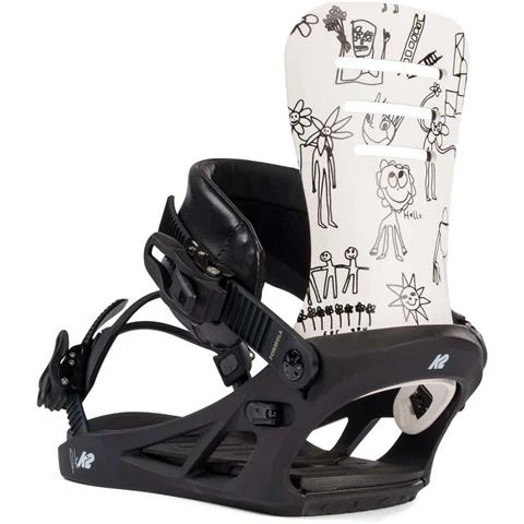 K2 Formula Snowboard Bindings - Men's K2 Formula Snowboard Bindings - Men's -Ski Equipment Sale f22 k2sb formula bw left back34