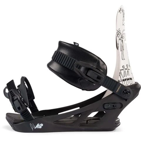 K2 Formula Snowboard Bindings - Men's K2 Formula Snowboard Bindings - Men's -Ski Equipment Sale f22 k2sb formula bw left side