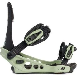 K2 Meridian Snowboard Binding - Men's 5 K2 Meridian Snowboard Binding - Men's -Ski Equipment Sale f22 k2sb meridian jade side