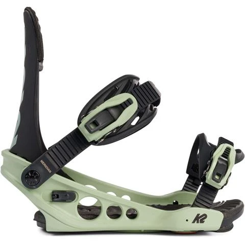K2 Meridian Snowboard Binding - Men's K2 Meridian Snowboard Binding - Men's -Ski Equipment Sale f22 k2sb meridian jade side