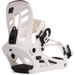 K2 Youth Snowboard Binding - Youth -Ski Equipment Sale f22 k2sb youth white back34