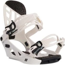 K2 Youth Snowboard Binding - Youth -Ski Equipment Sale f22 k2sb youth white front34