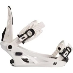 K2 Youth Snowboard Binding - Youth -Ski Equipment Sale f22 k2sb youth white side