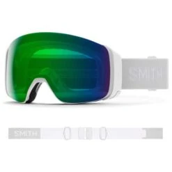 Smith 4D Mag Goggle -Ski Equipment Sale fw21 smith 4dmag whitegreen goggle