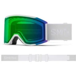 Smith Squad MAG Goggle -Ski Equipment Sale fw21 smith squadmag whitevapor green goggle
