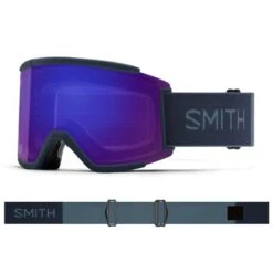 Smith Squad XL Goggle -Ski Equipment Sale fw21 smith squadxl navy cpviolet goggle
