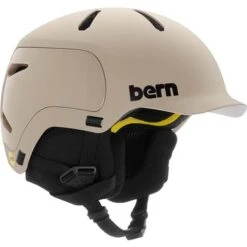 Bern Watts 2.0 MIPS Helmet -Ski Equipment Sale fw22wntr watts 2.0 mips matte sand 810014049564 main