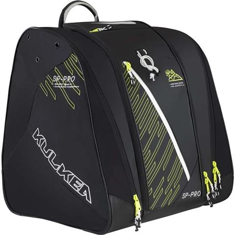 Kulkea SP Pro Ski Boot Backpack Kulkea SP Pro Ski Boot Backpack -Ski Equipment Sale fw23 spp1bgr black lime kulkea 1