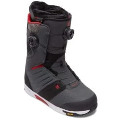 DC SHOES DC Judge Boa Boots - Men's -Ski Equipment Sale fw23 dc mensjudgeboaboots greyblackred 1