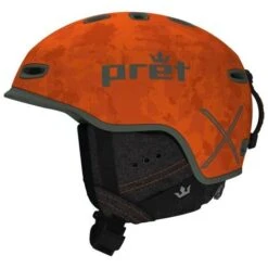 Pret Cynic X2 Helmet -Ski Equipment Sale pret cynicx2 orangestorm side main 2223fw