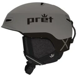 Pret Epic X Helmet 2 Pret Epic X Helmet -Ski Equipment Sale pret epicx primergrey side main 2223fw