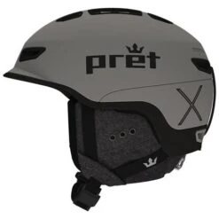 Pret Fury X Helmet -Ski Equipment Sale pret furyx primergrey side main 2223fw