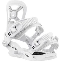 Union Cadet XS Snowboard Bindings - Youth -Ski Equipment Sale un 22 cadet xs white front2233
