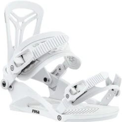 Union Rosa Snowboard Bindings - Women's -Ski Equipment Sale un 22 rosa white front 2223